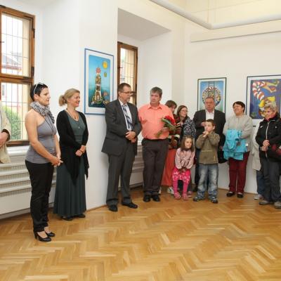 Výtvarný obor - Vernisáž výstavy Arkády 2015