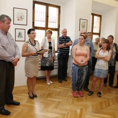 Výtvarný obor - Vernisáž výstavy Arkády 2016